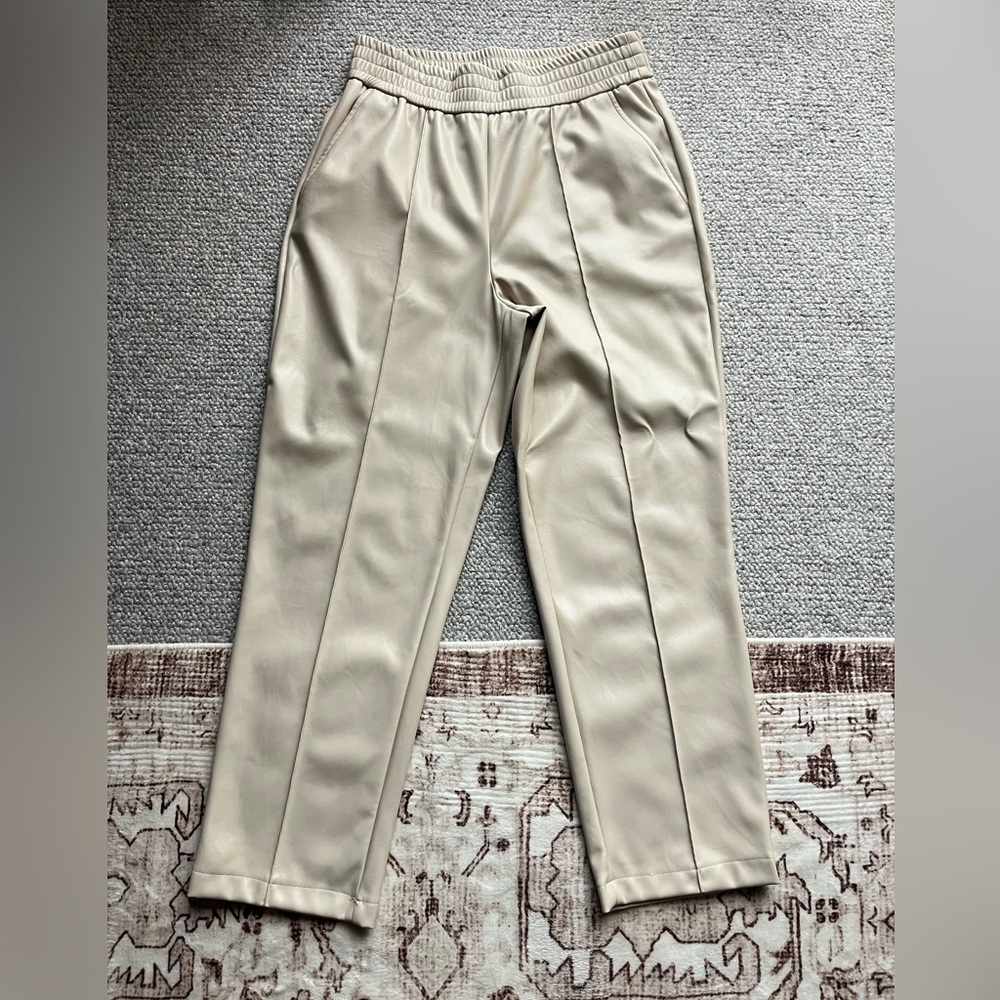 Faux Leather Pants 8